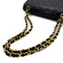CHANEL VINTAGE CLASSIC FLAP SMALL CHAIN SHOULDER BAG BLACK LAMB SKIN 90284887 - PURPOSE