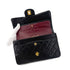 CHANEL VINTAGE CLASSIC FLAP SMALL CHAIN SHOULDER BAG BLACK LAMB SKIN 90284887 - PURPOSE