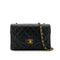 CHANEL VINTAGE MATELASSE HALF MOON CHAIN SHOULDER BAG BLACK LAMB SKIN 90284888 - PURPOSE