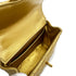 CHANEL VINTAGE PARENT-CHILD BAG METALLIC GOLD LAMB SKIN 90284890 - PURPOSE