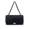 CHANEL VINTAGE 2.55 UNLIMITED CHAIN SHOULDER BAG BLACK CALF SKIN 90284896 - PURPOSE