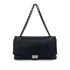 CHANEL VINTAGE 2.55 UNLIMITED CHAIN SHOULDER BAG BLACK CALF SKIN 90284896 - PURPOSE