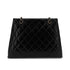 CHANEL VINTAGE MATELASSE CHAIN TOTE BAG BLACK LAMB SKIN 90284899 - PURPOSE