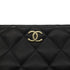 CHANEL VINTAGE MATELASSE CHAIN TOTE BAG BLACK LAMB SKIN 90284899 - PURPOSE