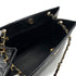 CHANEL VINTAGE MATELASSE CHAIN TOTE BAG BLACK LAMB SKIN 90284899 - PURPOSE