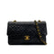 CHANEL VINTAGE CLASSIC FLAP SMALL CHAIN SHOULDER BAG BLACK LAMB SKIN 90285097 - PURPOSE