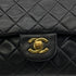 CHANEL VINTAGE CLASSIC FLAP SMALL CHAIN SHOULDER BAG BLACK LAMB SKIN 90285097 - PURPOSE