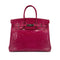 HERMES BIRKIN 35 ROSE SHEHERAZADE POROSUS HAND BAG □H SHW 90285102 - PURPOSE