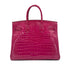 HERMES BIRKIN 35 ROSE SHEHERAZADE POROSUS HAND BAG □H SHW 90285102 - PURPOSE