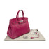 HERMES BIRKIN 35 ROSE SHEHERAZADE POROSUS HAND BAG □H SHW 90285102 - PURPOSE