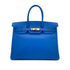 HERMES BIRKIN 35 BLEU FRANCE VEAU EPSOM HAND BAG □A GHW 90285104 - PURPOSE