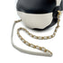 CHANEL BEACH COLLECTION 19SS BEACH BALL CHAIN SHOULDER BAG BLACK WHITE LEATHER 90285105 - PURPOSE