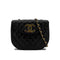 CHANEL VINTAGE MATELASSE BIG COCO CHAIN SHOULDER BAG BLACK LAMB SKIN 90285106 - PURPOSE