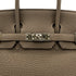 HERMES BIRKIN25 TOUPE TAURILLON CLEMENCE HAND BAG □Q SHW 90285107 - PURPOSE