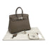 HERMES BIRKIN25 TOUPE TAURILLON CLEMENCE HAND BAG □Q SHW 90285107 - PURPOSE