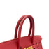 HERMES BIRKIN 35 ROUGE VIF COUCHEVEL HAND BAG □C GHW 90285118