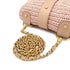 CHANEL VINTAGE COCOMARK HALF MOON RAFFIA CHAIN SHOULDER BAG PINK STRAW 90285129 - PURPOSE