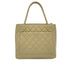 CHANEL VINTAGE MEDALLION TOTE BAG PISTACHIO CAVIAR SKIN 90285130 - PURPOSE