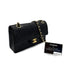 CHANEL VINTAGE CLASSIC FLAP SMALL CHAIN SHOULDER BAG BLACK LAMB SKIN 90285136 - PURPOSE