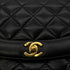 CHANEL VINTAGE DIANA MEDIUM CHAIN SHOULDER BAG BLACK LAMB SKIN 90285140 - PURPOSE