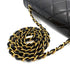 CHANEL VINTAGE DIANA MEDIUM CHAIN SHOULDER BAG BLACK LAMB SKIN 90285140 - PURPOSE
