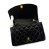 CHANEL VINTAGE DIANA MEDIUM CHAIN SHOULDER BAG BLACK LAMB SKIN 90285140 - PURPOSE