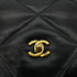 CHANEL VINTAGE MATELASSE TURNLOCK CHAIN SHOULDER BAG BLACK LAMB SKIN 90285151 - PURPOSE