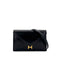 HERMES LYDIE BLACK CLUTCH SHOULDER BAG BOXCALF 〇F 90285154 - PURPOSE