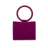CHANEL VINTAGE MATELASSE BIJOU RHINESTONE FAUX PEARL HAND BAG PURPLE SUEDE 90285197 - PURPOSE