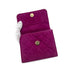 CHANEL VINTAGE MATELASSE BIJOU RHINESTONE FAUX PEARL HAND BAG PURPLE SUEDE 90285197 - PURPOSE