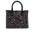 CHANEL VINTAGE COCO TRAVEL COCOMARK TOTE BAG BLACK LEATHER 90285369 - PURPOSE