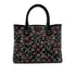 CHANEL VINTAGE COCO TRAVEL COCOMARK TOTE BAG BLACK LEATHER 90285369 - PURPOSE