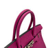 HERMES BIRKIN 30 ROSE PURPLE TOGO HAND BAG C PALLADIUM HARDWARE 90285372 - PURPOSE