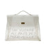 HERMES VINYL KELLY SOUVENIRDEL' EXPOSITION 1997 CLEAR HAND BAG 90285377 - PURPOSE