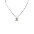 CHANEL NECKLACE COCOMARK RHINESTONE SILVER ACCESSORY C12V 90285379 - PURPOSE