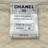 CHANEL TWEED FAUX PEARL BUTTON JACKET WHITE GREEN CASHMERE 38 P43 RTW 90285387