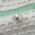 CHANEL TWEED FAUX PEARL BUTTON JACKET WHITE GREEN CASHMERE 38 P43 RTW 90285387
