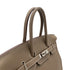 HERMES BIRKIN 35 ETOUPE TAURILLON CLEMENCE HAND BAG ▢N SHW 90285741 - PURPOSE