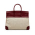 HERMES BIRKIN 35 ROUGE H ECRU BOX CALF TOILE H HAND BAG 〇X GHW 90285742 - PURPOSE