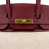 HERMES BIRKIN 35 ROUGE H ECRU BOX CALF TOILE H HAND BAG 〇X GHW 90285742 - PURPOSE