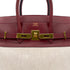 HERMES BIRKIN 35 ROUGE H ECRU BOX CALF TOILE H HAND BAG 〇X GHW 90285742 - PURPOSE