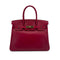 HERMES BIRKIN 30 GHILLIES RUBIS TADELAKT HAND BAG □P GHW 90285745 - PURPOSE
