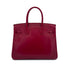 HERMES BIRKIN 30 GHILLIES RUBIS TADELAKT HAND BAG □P GHW 90285745 - PURPOSE