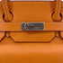 HERMES SHOULDER BIRKIN 42 POTIRON ORANGE TAURILLON CLEMENCE HAND BAG □I PALLADIUM HARDWARE 90285747 - PURPOSE