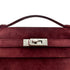 HERMES KELLY POCHETTE SELLIER ROUGE H DEBRIS HAND BAG □J SHW 90285748 - PURPOSE