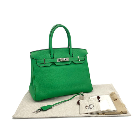 HERMES BIRKIN 30 BAMBOU TOGO HAND BAG T SHW 90285749 - PURPOSE