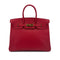 HERMES BIRKIN 35 ROUGE VIF VEAU EPSOM HAND BAG □G GHW 90285753 - PURPOSE