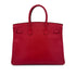 HERMES BIRKIN 35 ROUGE VIF VEAU EPSOM HAND BAG □G GHW 90285753 - PURPOSE