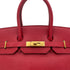 HERMES BIRKIN 35 ROUGE VIF VEAU EPSOM HAND BAG □G GHW 90285753 - PURPOSE