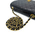 CHANEL VINTAGE MATELASSE HALF MOON CHAIN SHOULDER BAG BLACK LAMB SKIN 90285757 - PURPOSE